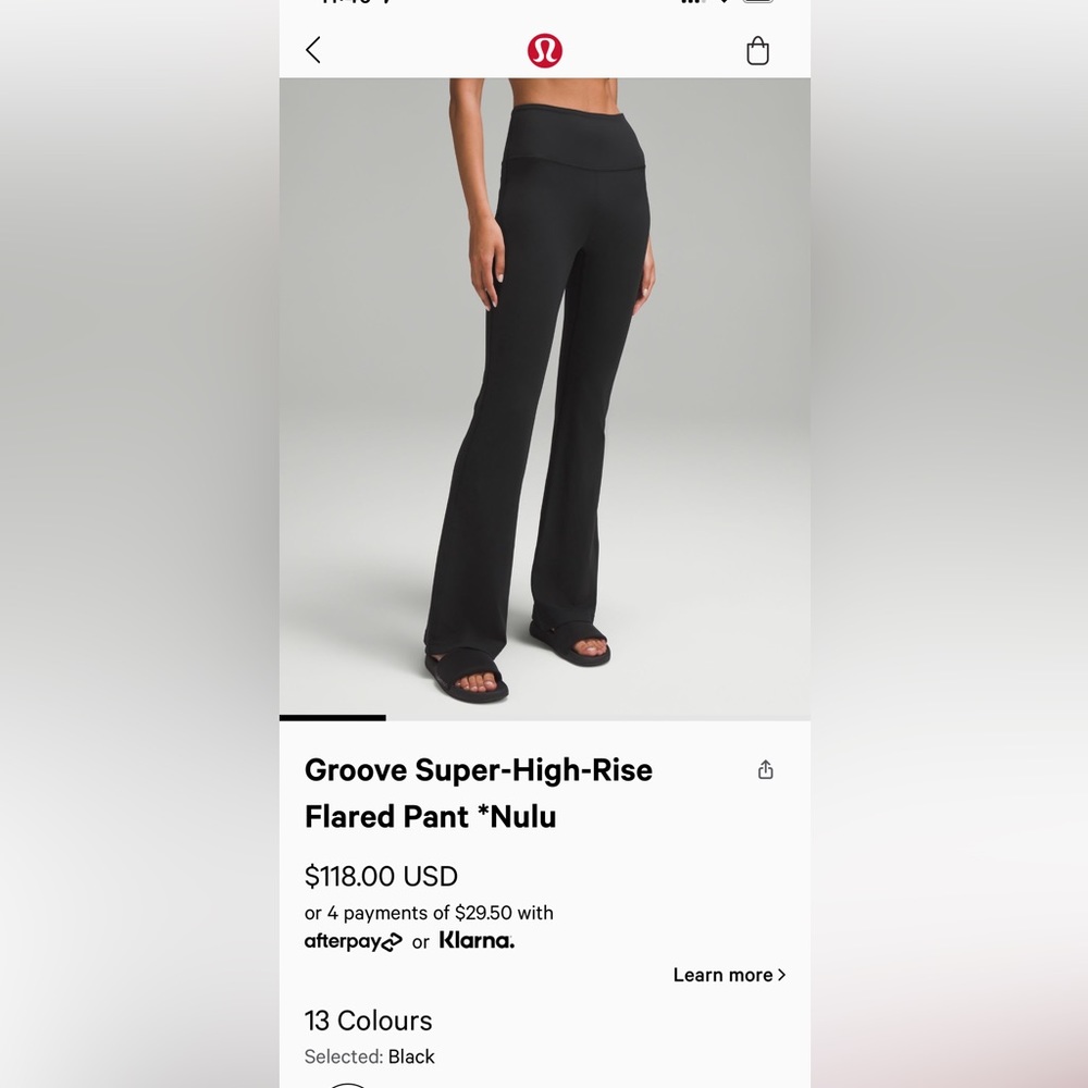 BNWT groove flare